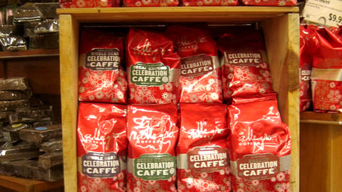 Allegro Coffee Holiday Merchandising
