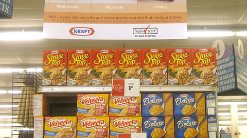 Winn-Dixie Kraft 'Great Meal Ideas' Endcap