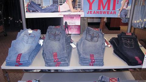 YMI Jeanswear JCPenney Table