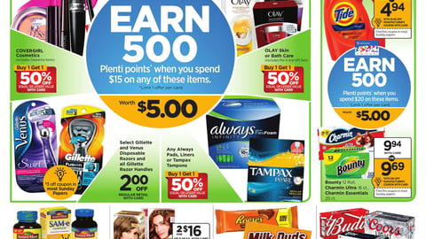 Rite Aid P&G 'Earn 500' Plenti Feature