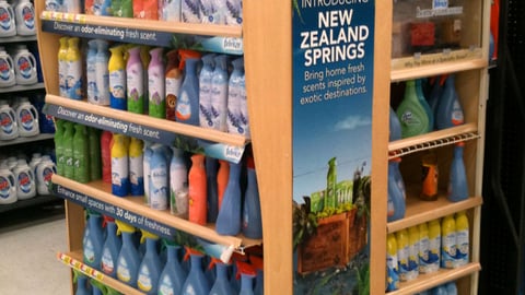 Febreze Walmart Endcap
