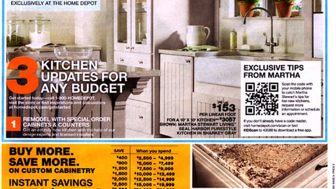 Home Depot Martha Stewart Living Feature