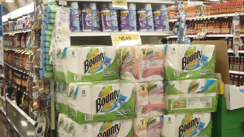 Kroger 'Supporting Our Troops' Endcap Header