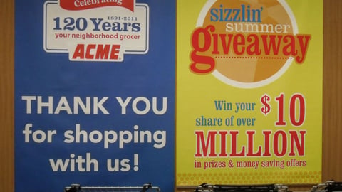 Acme 'Sizzlin' Summer Giveaway' Wall Poster
