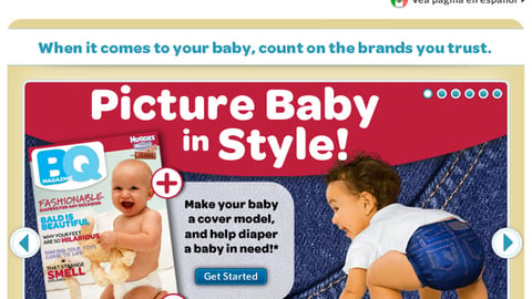 Sam's Club Huggies Jeans Microsite