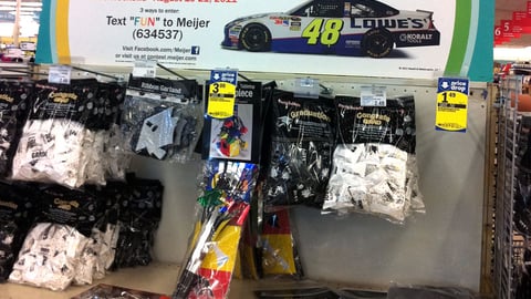 Meijer 'Summer of Fun' Endcap Header