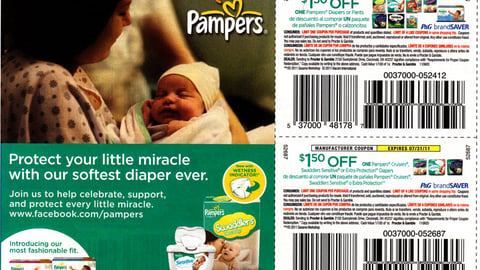 Pampers 'Little Miracle' FSI