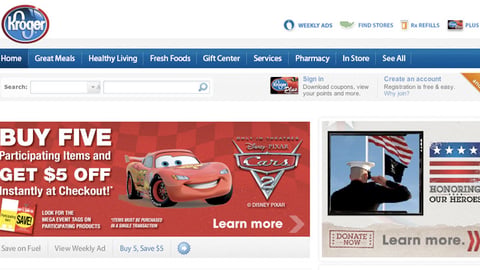 Kroger 'Cars 2' Incentive Leaderboard