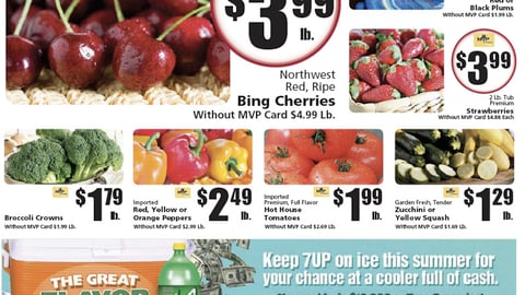 Food Lion 7UP 'Great Flavor Pay Out' Feature