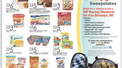 Meijer General Mills 'Summer of Fun' Circular Feature