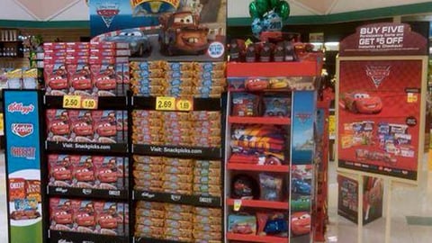 Kroger 'Cars 2' Merchandising