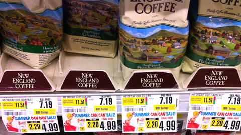 ShopRite 'Can Can Sale' Price Labels