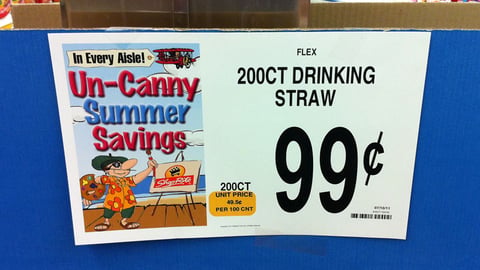 ShopRite 'Uncanny Savings' Sign