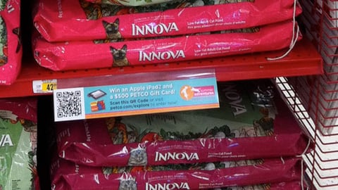 Petco 'Summer Adventures' Shelf Sign