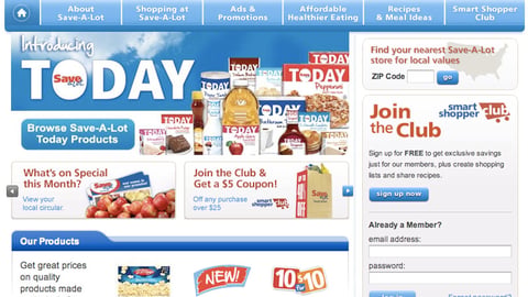 Save-A-Lot Today Website Leaderboard