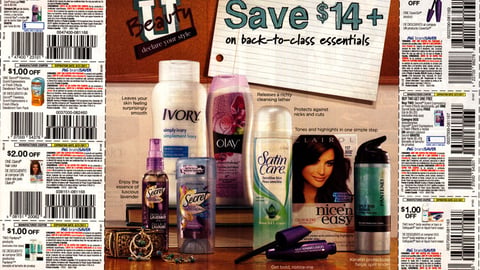 P&G brandSaver 'School Essentials' FSI