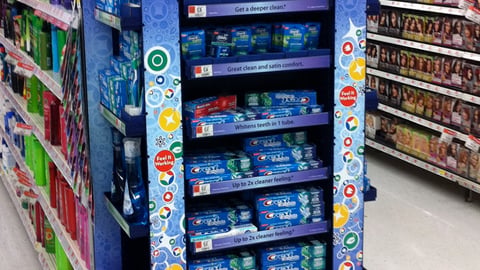 Crest Complete Walmart Endcap