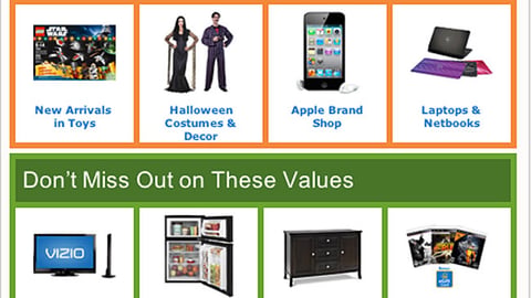Walmart 'Free Shipping' Email