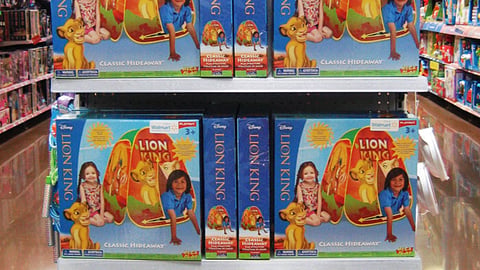 Walmart Playskool 'Lion King' Endcap