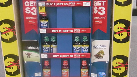 CVS 'You vs. Flu' Endcap Display