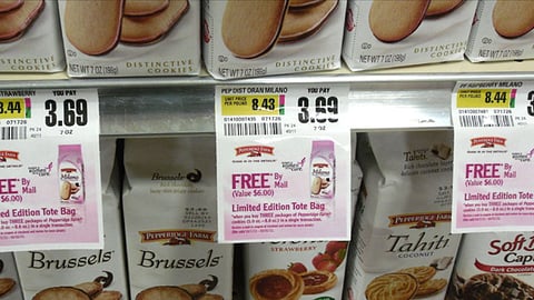 ShopRite Pepperidge Farm Incentive Price Labels