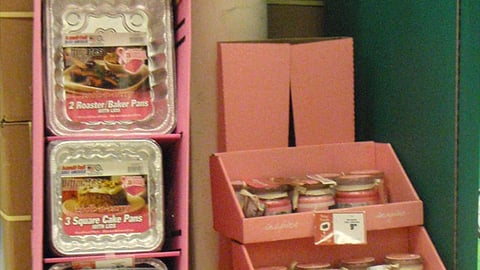 Winn-Dixie Pink Floorstands