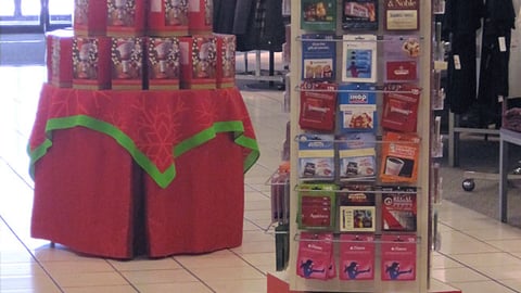 JCPenney Holiday In-Asile Merchandising