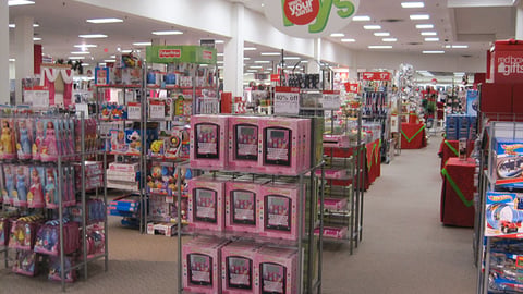JCPenney Holiday Toy Department