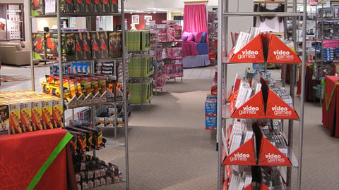 JCPenney Holiday Toy Racks