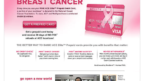 Pink ACE Elite Walmart.com Page