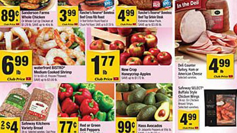 Safeway 'Together for a Cure' Circular Cover