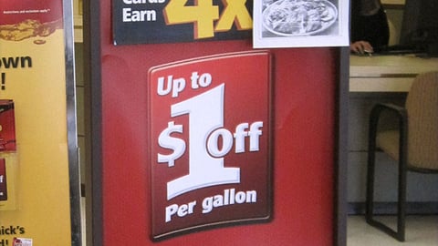 Dominick's 'Together for a Cure' Stanchion Sign