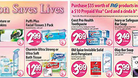 Pathmark P&G 'Early Detection' Incentive Feature