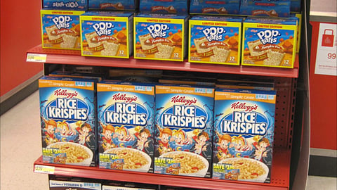 Target Kellogg's Checkout Endcap