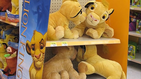 Walmart 'Lion King' Endcap