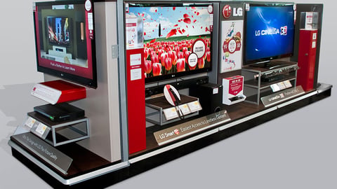 LG Electronics Best Buy Inline Display