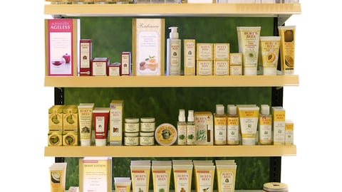 Burt's Bees Walgreens Endcap