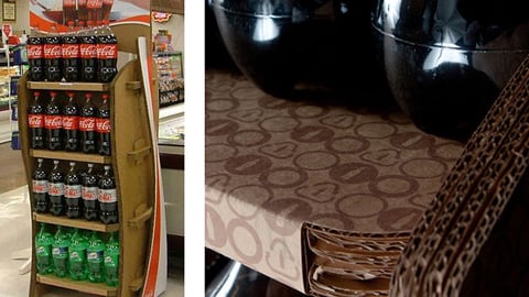 Coca-Cola 'Give it Back' Floorstand