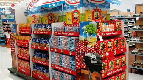 Kraft and Coca-Cola Summer Lobby Display