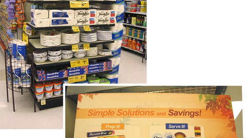 Safeway 'Simple Solutions' Endcap