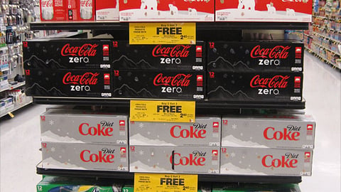 Dominick's Coca-Cola Endcap