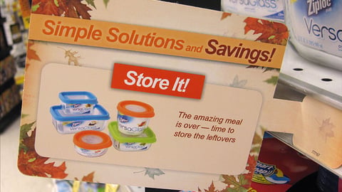 Safeway 'Store It' Shelf Talker