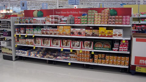 Meijer 'Holiday Baking' Gondola