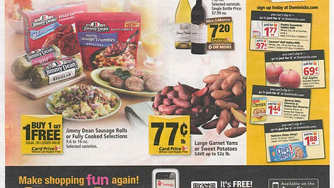 Dominick's 'Get the App' Circular Feature
