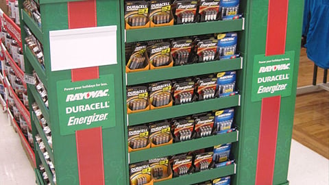 Walmart 'Batteries' Holiday Pallet