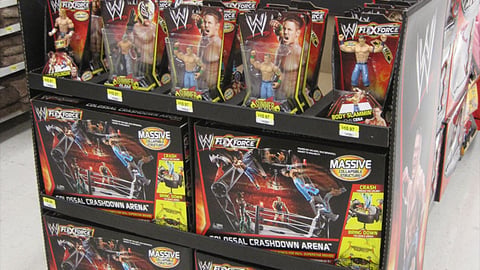 WWE Walmart 'Toyland' Floorstand