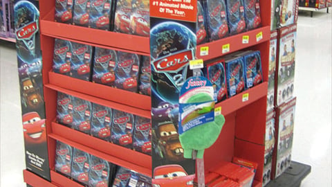 Disney 'Cars 2' Walmart 'Toyland' Pallet