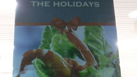Pathmark 'Welcome the Holidays' Window Poster