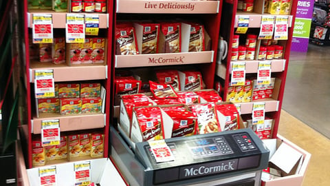 McCormick Holiday Display