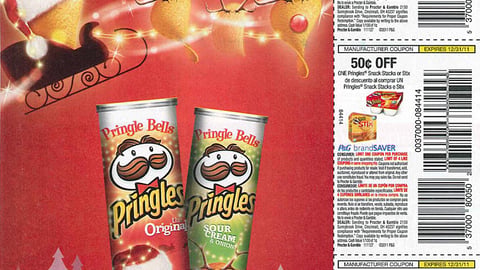 Pringles 'Pringle Bells' FSI